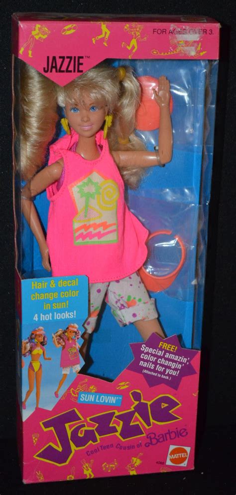 Handler wanted to create a doll with more adult-like features for young girls like her daughter, who had outgrown the. . Barbie jazzie